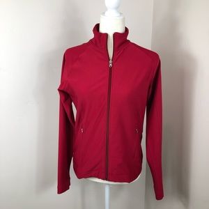Lucy Red Zip Up Vital Jacket Medium